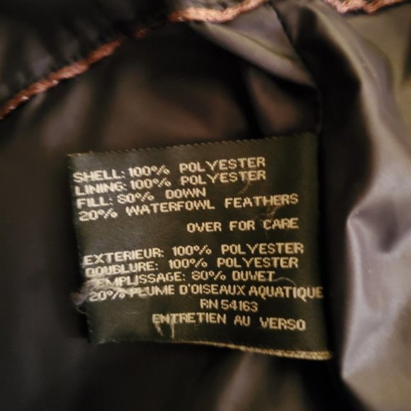 Cole Haan Knee-Length Black (80%) Down Puffer Coat Size M - Picture 16 of 16